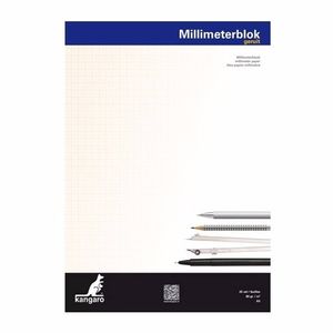 25 vel millimeter papier blok   -