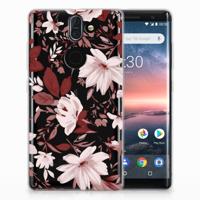 Hoesje maken Nokia 9 | 8 Sirocco Watercolor Flowers