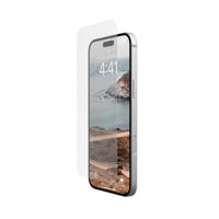 URBAN ARMOR GEAR Gehard glazen screenprotector Apple iPhone 16 Plus (Dubbel gehard glas, anti-vingerafdruk, incl. montagekit, ultrahelder)