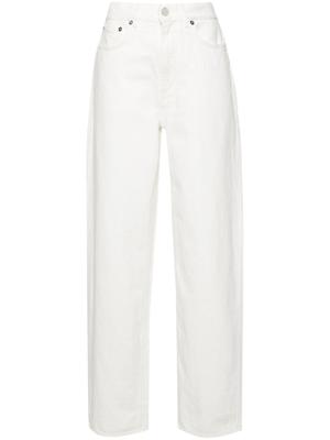Loulou Studio High waist jeans - Wit
