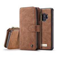 Caseme - luxe portemonnee hoes - Samsung Galaxy S9 - bruin