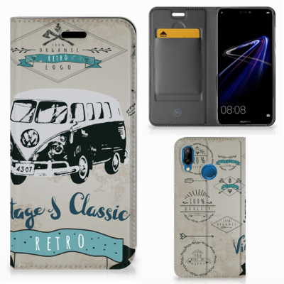 Huawei P20 Lite Stand Case Retro VW Bus