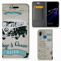 Huawei P20 Lite Stand Case Retro VW Bus