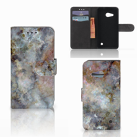 Microsoft Lumia 550 Bookcase Marmer Grijs