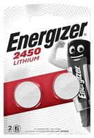 Energizer CR2450-batterijen, lithiummunt, verpakking van 2 stuks