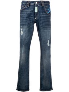 Philipp Plein jean Super Straight - Bleu