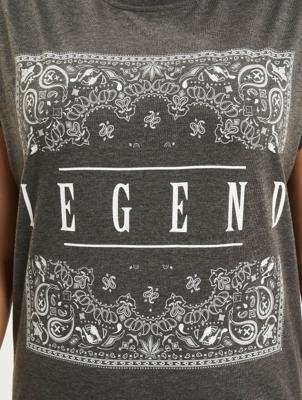 Dangerous DNGRS / jurk Legend in grijs Dangerous DNGRS / jurk Legend in grijs