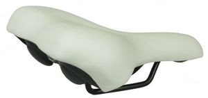 Selle monte grappa Nevea zadel 260 x 205 mm wit