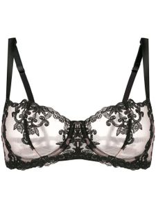 Fleur Of England soutien-gorge Onyx à balconnets - Noir