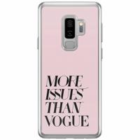 Samsung Galaxy S9 Plus siliconen hoesje - Vogue issues