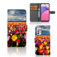 Samsung Galaxy A33 5G Hoesje Tulpen - thumbnail