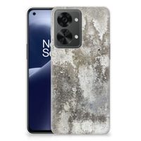 OnePlus Nord 2T TPU Siliconen Hoesje Beton Print