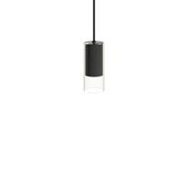 Nowodvorski Zwarte hanglamp Cylinder met glas 7866 - thumbnail