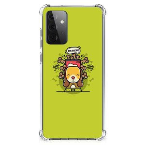 Samsung Galaxy A72 4G/5G Stevig Bumper Hoesje Doggy Biscuit