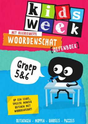 Van Holkema & Warendorf Het allerleukste woordenschat oefenboek   Kidsweek in de klas groep 5 & 6