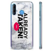Huawei P30 Lite Telefoonhoesje met tekst Already Taken White
