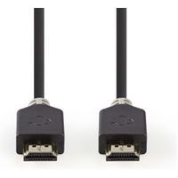 High Speed HDMI-kabel met Ethernet | HDMI-connector - HDMI-connector | 1,0 m | Antraciet