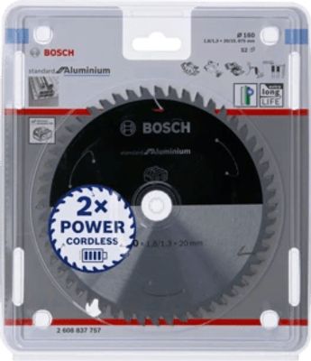 Bosch Accessories Bosch 2608837757 Cirkelzaagblad 160 x 20 mm Aantal tanden: 52 1 stuk(s)