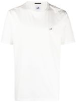 C.P. Company t-shirt en coton à patch logo - Blanc