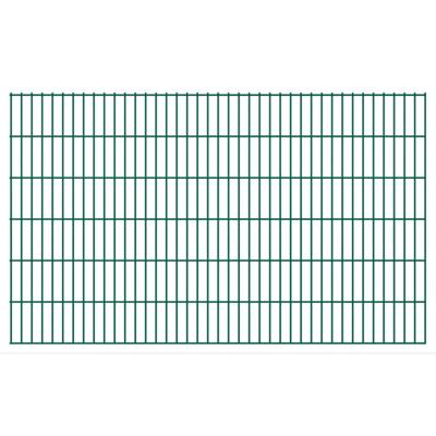 vidaXL Dubbelstaafmatten 2,008x1,23 m 50 m (totale lengte) groen vidaXL Dubbelstaafmatten 2,008x1,23 m 50 m (totale lengte) groen