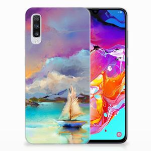 Hoesje maken Samsung Galaxy A70 Boat