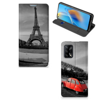 OPPO A74 4G Book Cover Eiffeltoren - thumbnail