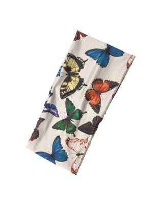Vintage Butterfly Leaf Elastic Headband
