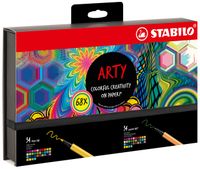Fineliner STABILO Point 88 & Pen 68 Arty creative in luxe box