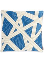 Missoni Home petit coussin Nastri à rayures - Bleu