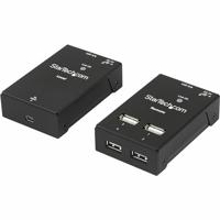 StarTech.com 4-Port USB 2.0 Extender - 40m USB Over Cat5/Cat6 Verlenger - Compacte USB 2.0 Over Ethernet Extender (USB2004EXTV)