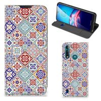 Motorola Moto G8 Power Lite Standcase Tiles Color