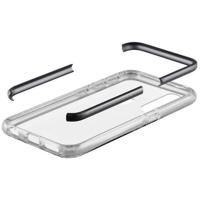 Cellularline Tetra Force Shock-Twist mobiele telefoon behuizingen Hoes Zwart, Doorschijnend