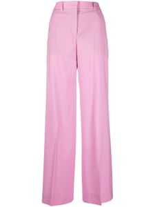 Incotex pantalon en laine à coupe ample - Rose