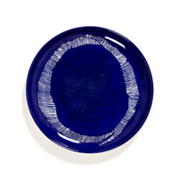 SERAX - Feast by Ottolenghi - Bord M 22x22cm Lapis Lazuli Swirl-S - thumbnail