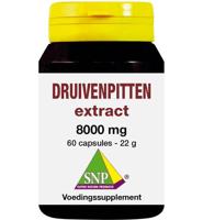 Snp Snp Druivenpitten Zaad Extract 8000 Mg (60ca)