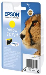 Epson Inktcartridge T0714 Origineel Geel C13T07144012