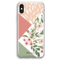 Sweet heaven geometrics: iPhone XS Max Transparant Hoesje - thumbnail