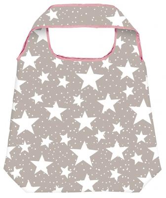 Moses opvouwbare boodschappentas Magische Sterren 10 liter grijs Moses opvouwbare boodschappentas Magische Sterren 10 liter grijs