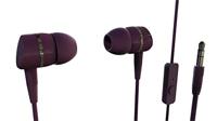 Vivanco 38012 in-ear hoofdtelefoon met kabel en microfoon, volumeregeling, inclusief oorkussens