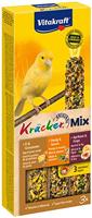 Vitakraft -21229 - krullen trio-mix (ei-grassamen/abrikose-vijg/honing-sesam) Canaria -80g