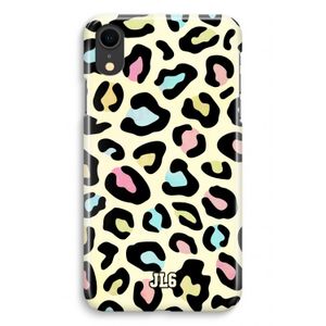 Leopard pattern: iPhone XR Volledig Geprint Hoesje