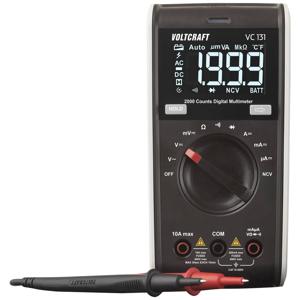 VOLTCRAFT VC131 Multimeter Kalibratie (ISO) Digitaal CAT III 250 V Weergave (counts): 2000