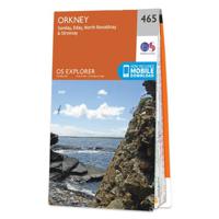 Wandelkaart - Topografische kaart 465 OS Explorer Map Orkney - Sanday, - thumbnail