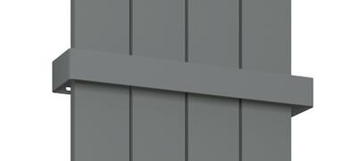 Eastbrook Charlton verticale aluminium radiator 180x28cm Antraciet 865 watt Eastbrook Charlton verticale aluminium radiator 180x28cm Antraciet 865 watt