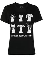 10 CORSO COMO t-shirt à logo imprimé - Noir