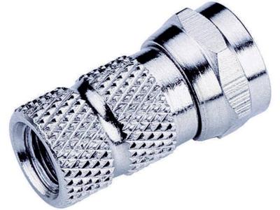 Renkforce 0403315 F-stekker Aansluitingen: F-stekker Kabeldiameter: 5 mm 1 stuk(s)