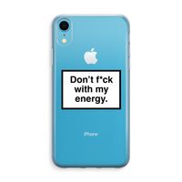 My energy: iPhone XR Transparant Hoesje - thumbnail