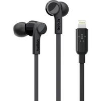 Belkin Rockstar In-Ear hoofdtel. Lightning zwart G3H0001btBLK - thumbnail