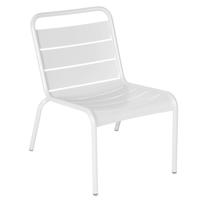 Fermob Luxembourg loungestoel Cotton white