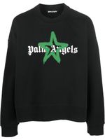 Palm Angels sweat à logo imprimé - Noir